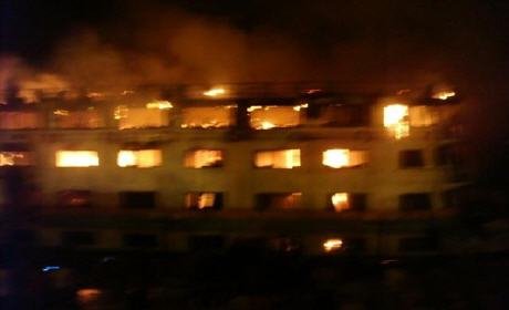 الدار البيضاء: حريق فندق الوزير مولاي عبد الحفيظ العلمي في البيضاء سببه انفجار آلة لقلي البطاطس