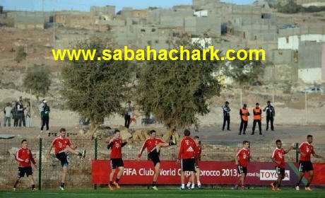 شوهة تداريب بايرن ميونيخ قرب كاريان بأكادير.. و شوهة الافتتاح لكأس العالم للأندية