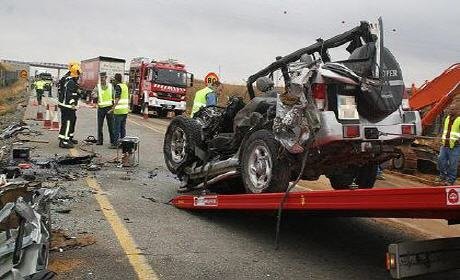 برشلونة: حادثة سير مروعة تودي بحياة أربعة أفراد من أسرة مغربية بضواحي خيرونا شمال شرق برشلونة