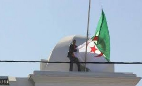 الحكم بشهرين حبسا موقوف التنفيذ في حق نعناع الذي أنزل العلم الجزائري