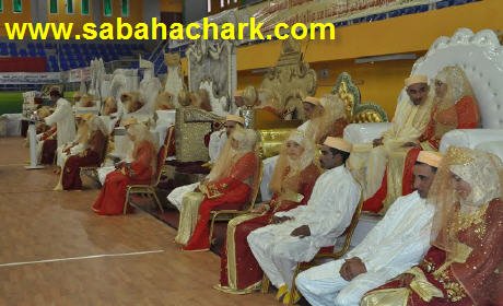 بركان : حفل زفاف جماعي ببركان . من الأزواج الأيتام والفقراء والمنحدرين