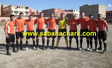 فريق الجمعية الرياضية سيدي سليمان شراعة بركان لكرة القدم يواصل مسلسل الانتصارات ويسقط نهضة بني انصار بأربعة أهداف لواحد .