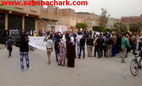 سكان حي التقدم ” الحرشة ” والحلقة الثانية من مسلسل ” الكمكامي إرحل “