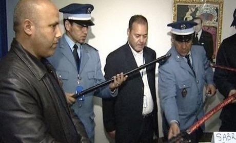 الناظور : حجز 60 سيفا كان على متن سيارة قادمة من فرنسا