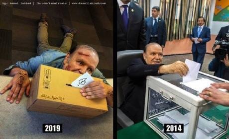 النكتة الجزائرية.. 81 في المائة لبوتفليقة