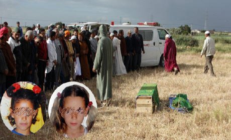 برشيد.. شاب يقتل طفلتين طعنا بسكين