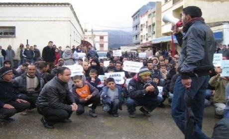 الأحزاب والنقابات تنتفض ضد السلطة والمنتخبين بعين بني مطهر