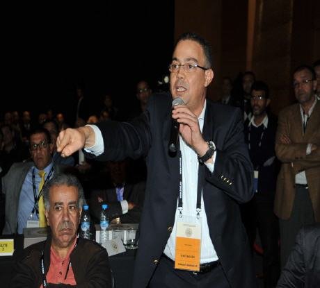 لقجع يجتمع مع بعثة الاتحاد الافريقي