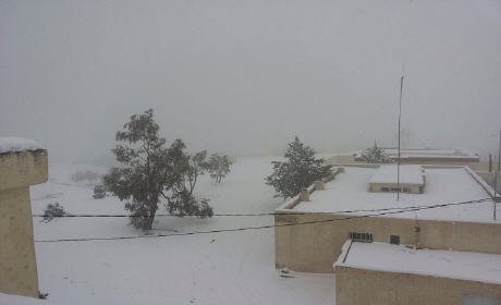 موجة ثلج تُحاصر عائلات بكرسيف ومواطنون يستنجدون بتدخل عاجل للدولة بعد انهيار منازلهم ومكوثهم بمدارس لأيام