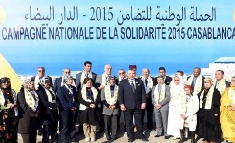 “بلاغ” الحملة الوطنية للتضامن2015..مساهمات المواطنين فاقت 201 مليون درهم