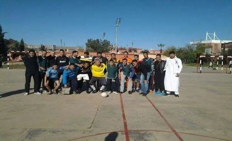 اختتام دوري ثانوية أبي الخير التأهيلية لكرة القدم بركان