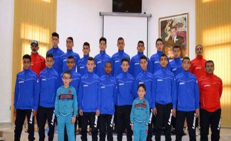 استدعاء صامد بوترفاس وعماد الدين أعراب من نهضة بركان ومحمد مفيد وعمر عزيزي من شباب بركان للمشاركة رفقة منتخب عصبة الشرق أقل من 14 سنة بالرباط