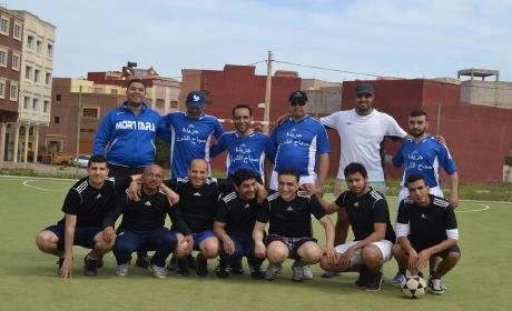 صباح الشرق ولوريونطال في مباراة حبية ضد طاقم الرياضية