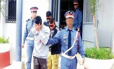 عناصر الدرك الملكي تفكيك عصابة متخصصة في سرقة منازل المهاجرين بأكليم إقليم بركان