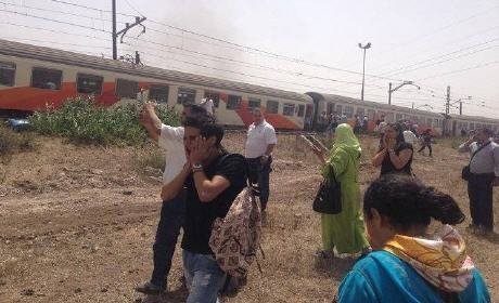 فضيحة قطار أخر يسير في الاتجاه المعاكس بين وجدة والدارالبيضاء