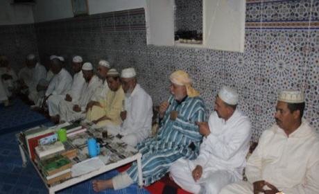 احياء ليلة ربانية بالزاوية الدرقاوية الهبرية بمداغ إقليم بركان ” فيديو وصورة”