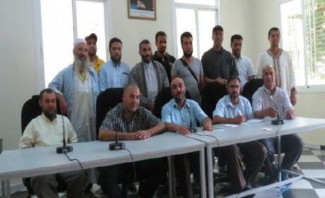 التحاق مجموعة من التيار السلفي والمعتقلين السابقين بحزب الشمس بمدينة بركان