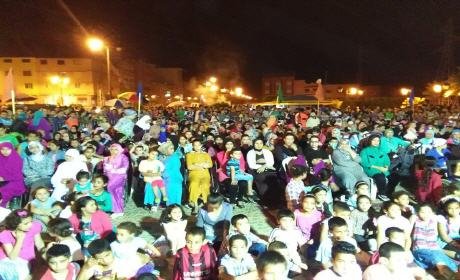 اليوم الثالث من مهرجان ليالي رمضان المنظم من طرف جمعية الشعلة فرع سيدي سليمان شراعة بركان