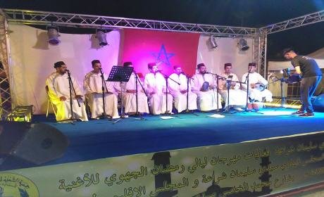 انطلاق مهرجان ليالي رمضان المنظم من طرف جمعية الشعلة للتربية والثقافة فرع سيدي سليمان شراعة بركان وسط حضور غفير