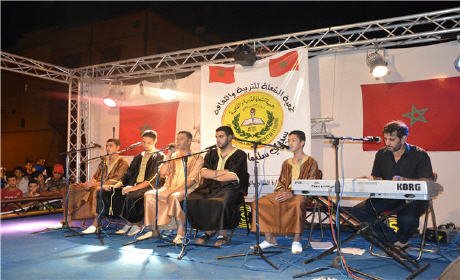 اختتام فعاليات مهرجان ليالي رمضان الجهوي المنظم من طرف جمعية الشعلة للتربية والثقافة فرع سيدي سليمان شراعة بركان