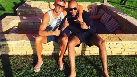 كريستيانو رونالدو حل بأكادير عبر طائرته الخاصة للقاء بدر هاري مجددا