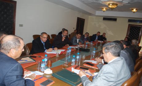 عامل إقليم بركان يترأس اجتماع مع رئيس و أعضاء المجلس البلدي بركان