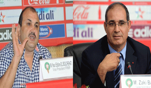 الزاكي يطلب المواجهة مع البوشحاتي أمام فوزي لقجع رئيس الجامعة