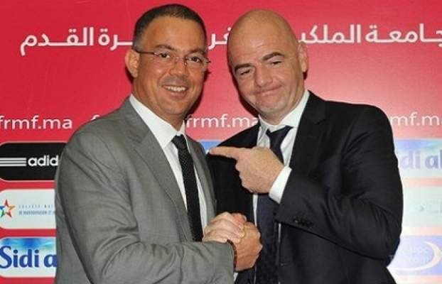 رئيس الفيفا يمنح أملا للمغرب بتنظيم كأس العالم 2026