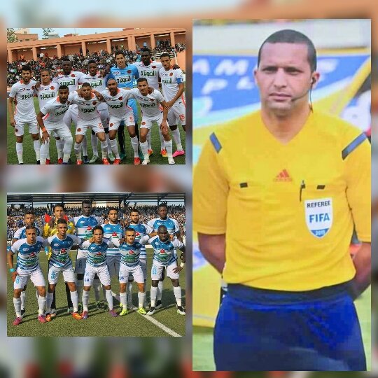 رضوان جيد حكما لمباراة شباب الريف الحسيمة ونهضة بركان