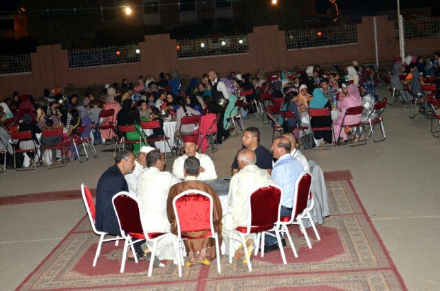 إفطار جماعي لفائدة الأيتام والأرامل بدار الطالبة ببركان‎