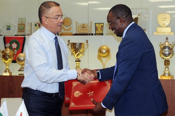 الجامعة الملكية المغربية لكرة القدم توقع لاتفاقية تعاون وشراكة مع الاتحاد الزامبي