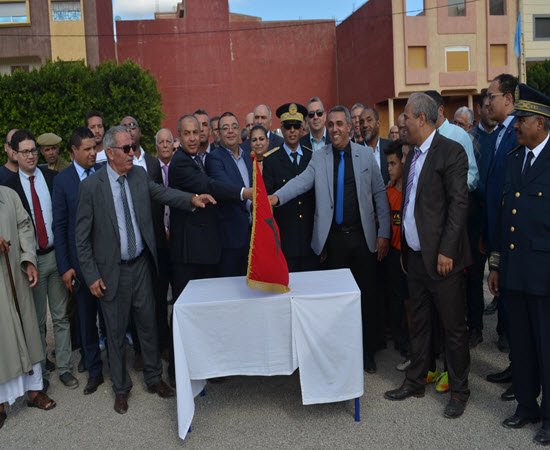 عامل إقليم بركان يعطي انطلاقة بناء مسبح بلدي شبه اولمبي بحي المجد بركان