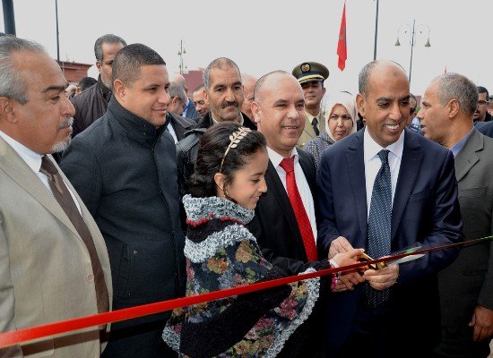 افتتاح سوق القرب النموذجي المؤقت بجماعة سيدي سليمان شراعة بركان