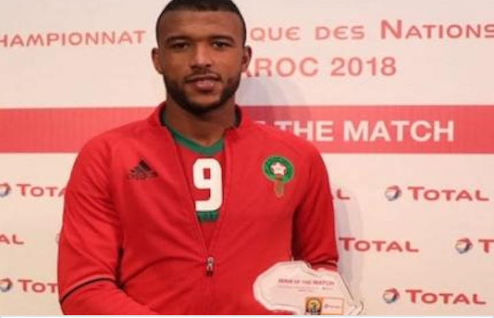 أيوب الكعبي يتوج بجائزة الأفضل وهداف الكأس الإفريقية 2018