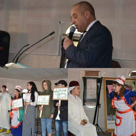 محمد إبراهيمي رئيس المجلس البلدي لبركان يحتفي بموظفات الجماعة بمناسبة اليوم العالمي للمرأة ويوزع الورود والهدايا