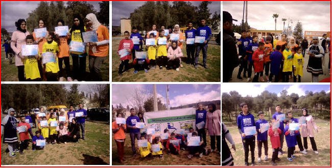 تحت شعار أضواء النور جمعية الحياة للأشخاص في وضعية إعاقة تشارك في نصف ماراطون بركان الدولي في نسخته الرابع