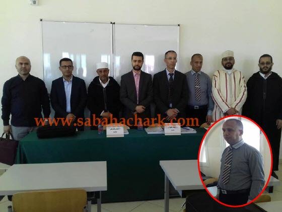 الأستاذ سرحاني بلخير يناقش بالناظور لنيل شهادة الماستر في الآداب شعبة الدراسات اﻹسلامية والموسومة.