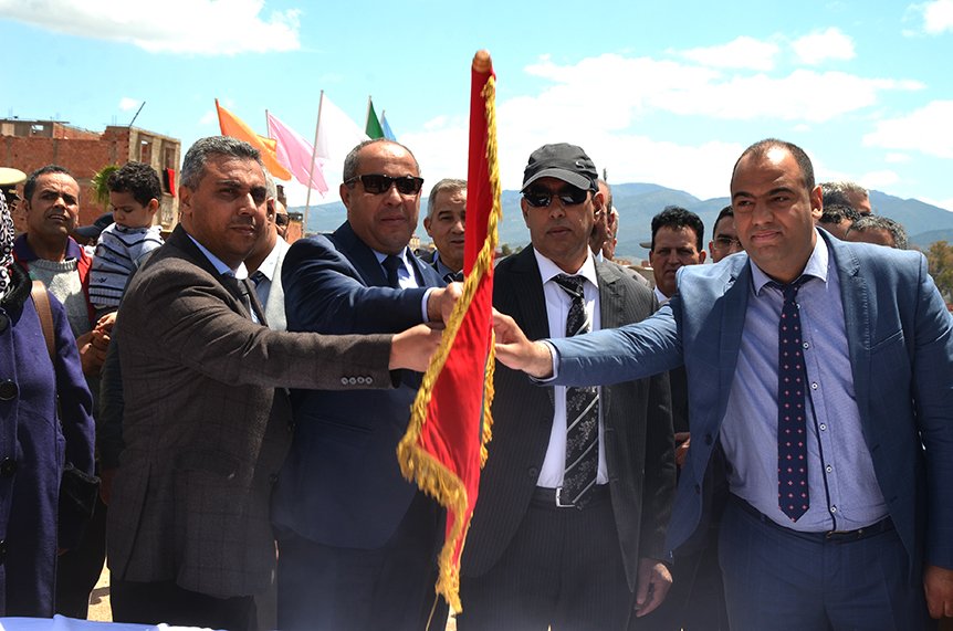 إعطاء انطلاقة أشغال إنجاز المركب الرياضي بحي بوهديلة ببركان