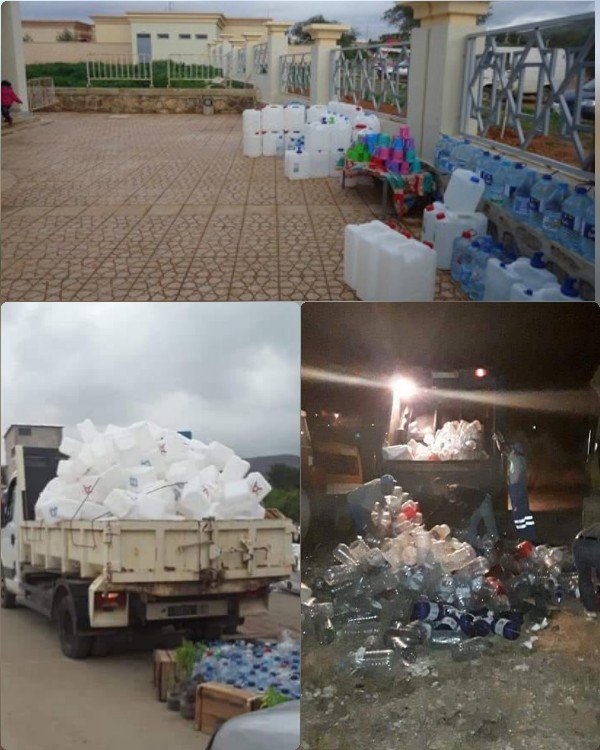 خطير … حجز 2212 قنينات “الدياليز” تستخدم للماء الصالح للشرب بحامة فزوان إقليم بركان