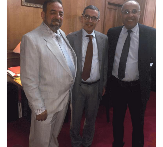 رجل الأعمال شاطر عبد الإله و رئيس المجلس الجماعي لبركان يشيدان بنجاح زيارة الوفد لبلجيكا