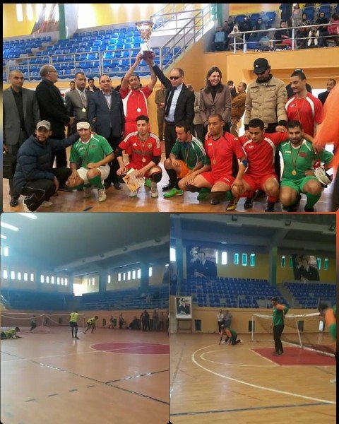 الإقصائيات المؤهلة لدور النهائي من البطولة الوطنية لكرة المكفوفين