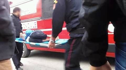 تاوريرت : إصابة شخصين فى حادث تصادم دراجة نارية وأخرى هوائية بطريق دبدو