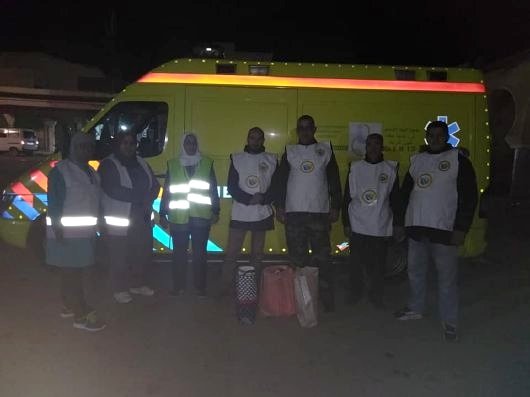 أيادي الرحمة شعار حملة لانقاذ المشردين بالعيون الشرقية من موجة البرد القارس