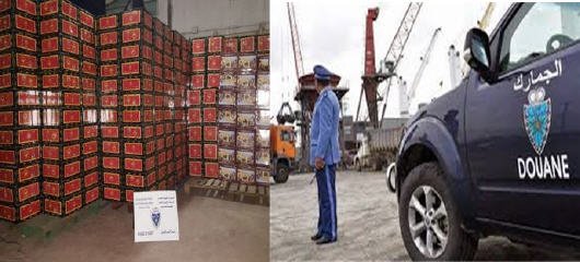 صور.. جمارك الناظور تحجز سبعة أطنان من الشاي الصيني المهرب