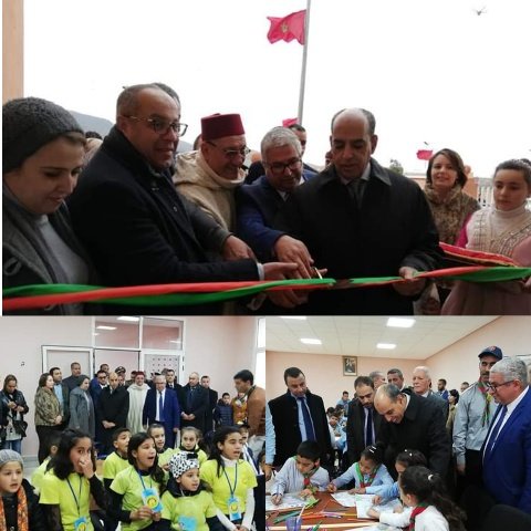   عامل إقليم بركان يشرف على تدشين دار الشباب ببركان