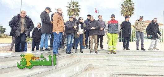 بالصور.. عامل إقليم تاوريرت يواكب تقدم مجموعة من المشاريع التنموية بالعيون الشرقية