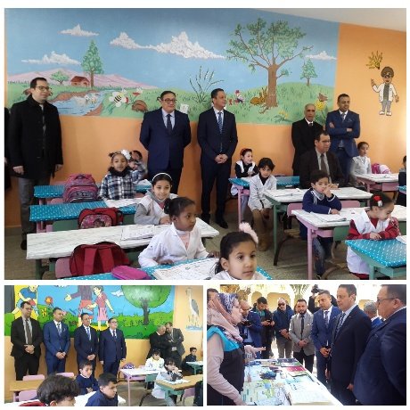 الكاتب العام لوزارة التعليم يتفقد مؤسسات تعليمية بوجدة