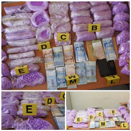 حجز 50 ألف قرص من مخدر الإكستازي ومبالغ مالية مهمة بوجدة