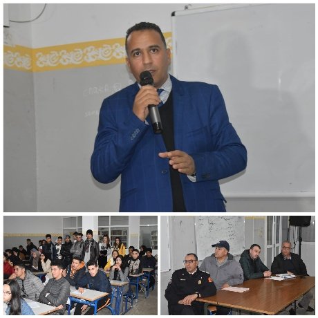 ندوة تحسيسية حول ظاهرة الشغب بالملاعب الرياضية بإقليم بركان