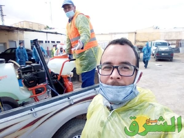  واسعة لتعقيم وتطهير الأحياء بفيروس كورونا 3 - www.sabahachark.com